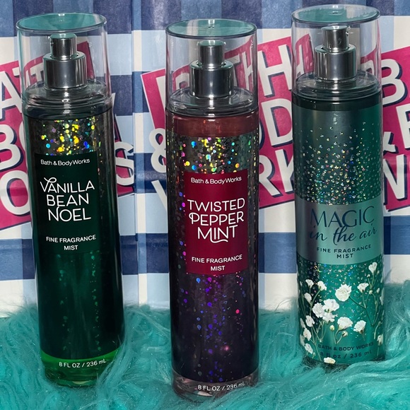 Bath & Body Works Other - BBW WINTER COLLECTION FINE FRAGRANCE MIST SET OF THREE